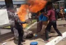 Judicial worker and popular rights activist sets himself ablaze in Monrovia