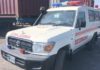 Bong County Health Team receives two ambulances from Ministry of Health
