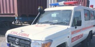 Bong County Health Team receives two ambulances from Ministry of Health