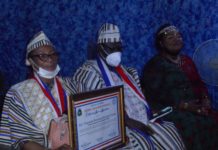 ECOWAS Diplomat honored by Liberia Crusaders for peace