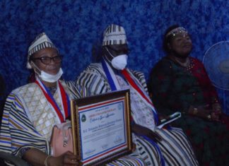 ECOWAS Diplomat honored by Liberia Crusaders for peace