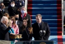 Joe Biden inaugurated U.S. 46th president