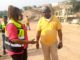Liberia: Public Works Minister Ruth Coker-Collins assures the completion of Gbarnga-Salayea and other road projects Ruth Cooker and team on tour