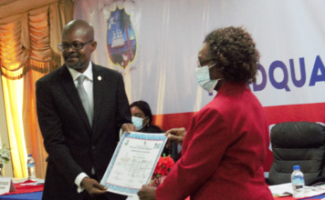 Liberia:Five newly elected senators certificated by NEC