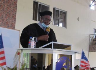 “Love what you choose to do” Prof. Johnson Gwaikolo Tells BlueCrest University College Graduates
