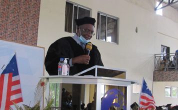 “Love what you choose to do” Prof. Johnson Gwaikolo Tells BlueCrest University College Graduates