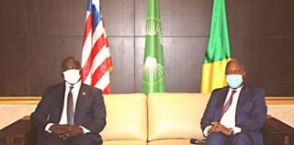 President Weah in Brazzaville, Congo to participate Nguesso’s inauguration