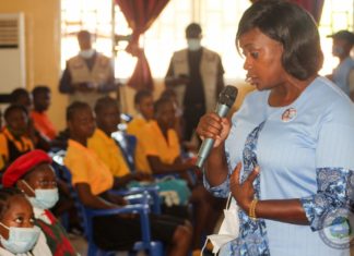 Liberia’s 1st Lady: “I want to Touch Every Girl in Liberia”