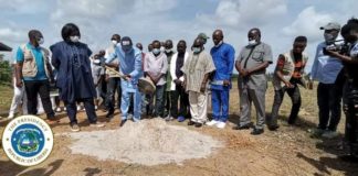 President Weah Breaks ground for Modern Hospital in Grand Bassa