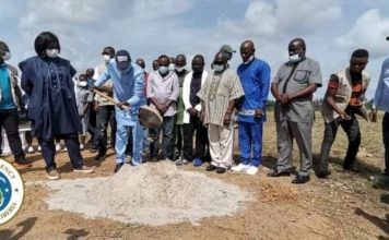President Weah Breaks ground for Modern Hospital in Grand Bassa