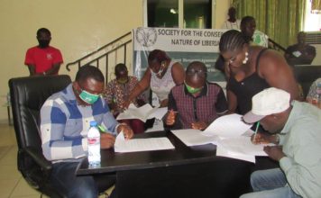 Liberia:Tonglay and Normon clans sign Community Forest Management Agreement with FDA