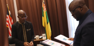 Liberian government submits USD$300 million ‘special’  draft National Budget to legislature Chambers