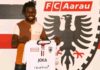 Former LISCR FC Midfielder Allen Njie joins Swiss Club Aarau