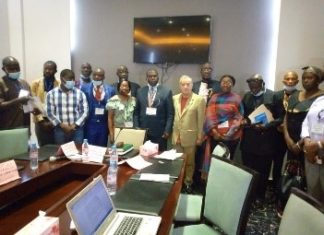 Liberia Labor stakeholders attend ILO first virtual conference with a focus on COVID-19