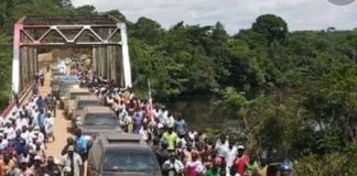 President Weah receives ‘rousing’  welcome in opposition Party  stronghold Lofa