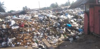 Dirt Swallows Gogbachop Market as crisis in LMA continues