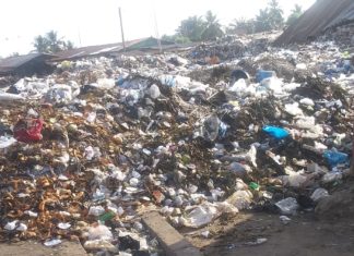 Dirt Swallows Gogbachop Market as crisis in LMA continues