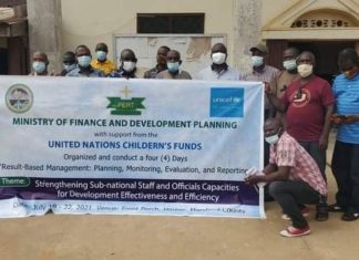 18 MACs staffs complete Results based planning training