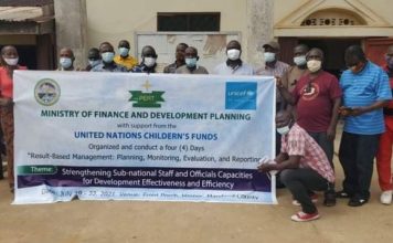 18 MACs staffs complete Results based planning training