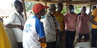 LACE boss gifts several assorted food materials in Lofa County