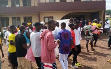 Hundreds of Samukai support protest across Lofa as deadline to restitute misapplied money draws nearer