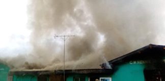 Fire Ruins Government Referral Hospital In Margibi