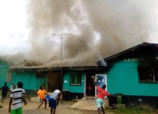 Fire Ruins Government Referral Hospital In Margibi
