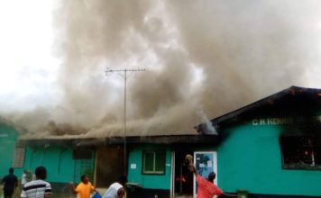 Fire Ruins Government Referral Hospital In Margibi