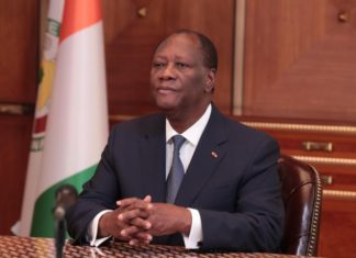Ivorian president goes into confinement after testing positive for COVID-19