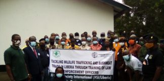 Humane Society International partners with FDA to Combating Wildlife Crime in Liberia