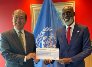 Liberia to become second highest annual contributor to International Maritime Organization