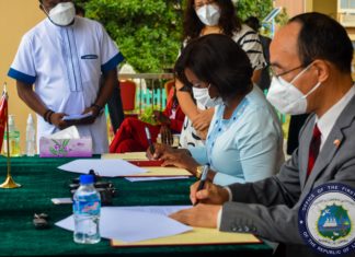 Chinese Government Gives Clar Hope Foundation Vehicle, Assorted Items