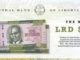 First New One-hundred Liberian Banknotes arrives