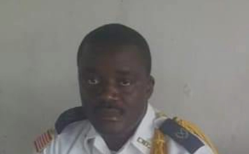 Senior Liberian Police officer accused of sexually abusing a junior female Officer in his office disrobed