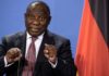 Cyril Ramaphosa re-elected South African president