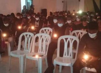 Ivorian Graduate School of Management holds Candle Light Vigil for Fallen Staff