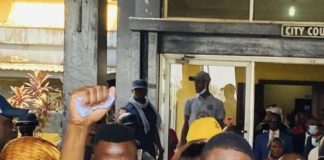 ANC’s Cummings released on Bail after his appearance at the Temple of Justice