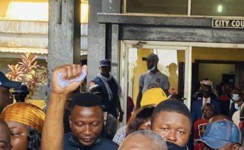 ANC’s Cummings released on Bail after his appearance at the Temple of Justice