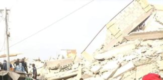 Ivory coast collapsed building  leaves five dead, several wounded