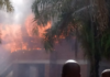 Fire destroys Liberia’s National Reference Laboratory building