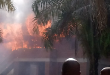Fire destroys Liberia’s National Reference Laboratory building