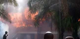 Fire destroys Liberia’s National Reference Laboratory building