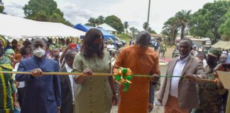 New Vocational Training Center for Army Wives dedicated in Margibi