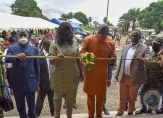 New Vocational Training Center for Army Wives dedicated in Margibi