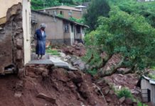 45 reported dead in South Africa as rain and mudslides cause havoc