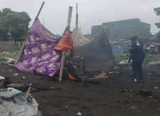 Police Launches Operation to Clear Community Ghettos around Liberia