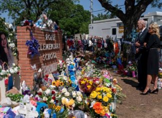 Biden visits Uvalde as Department of Justice announces review of how police responded to the attack