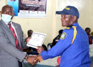 Liberia Revenue Authority Commissions 60 new Custom officers