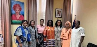 Liberian Women Legislative Caucus sworn in new leadership