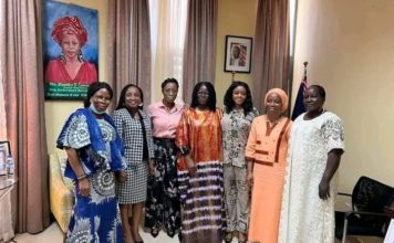 Liberian Women Legislative Caucus sworn in new leadership